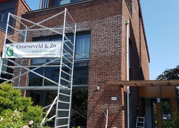Buitenschilderwerk 3 stuks vrijstaande woningen Stadshagen Zwolle