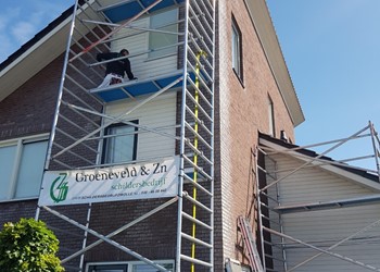 Buitenschilderwerk vrijstaande woning Stadshagen Zwolle